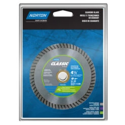 Norton Classic Circular Saw Blade - Turbo Rim - Diamond - 4 1/2-in Dia